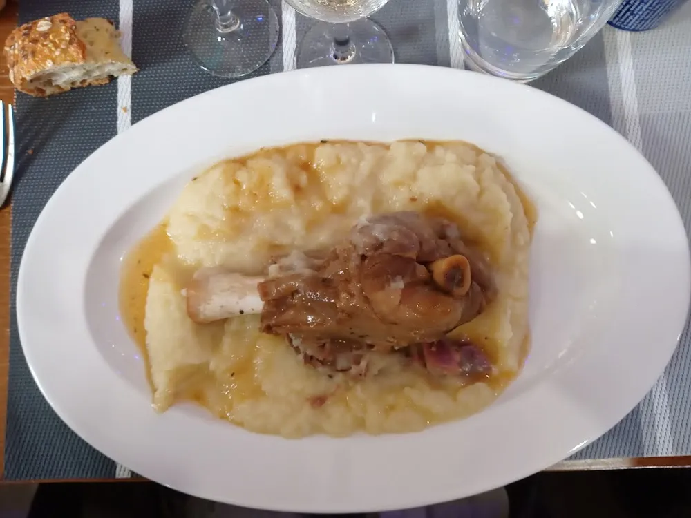 Souris d'agneau Et Purée de Céleri